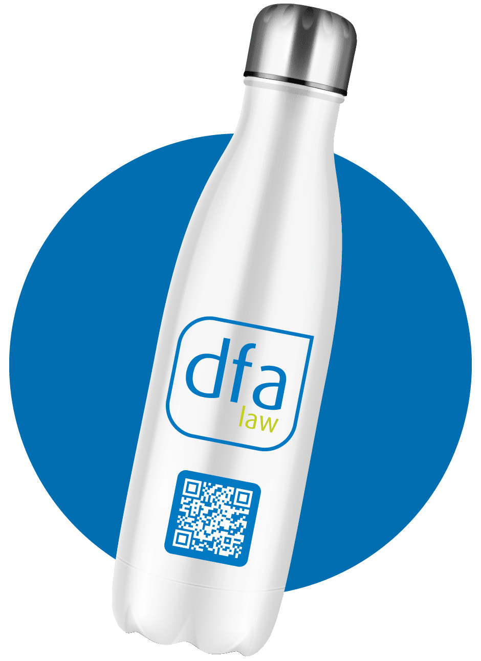 DFA Law water bottle